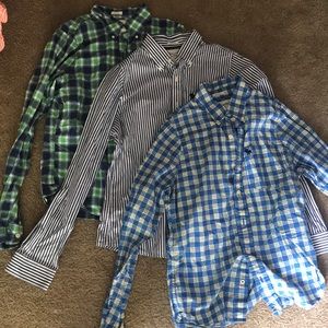 3 Abercrombie & Fitch Button-ups